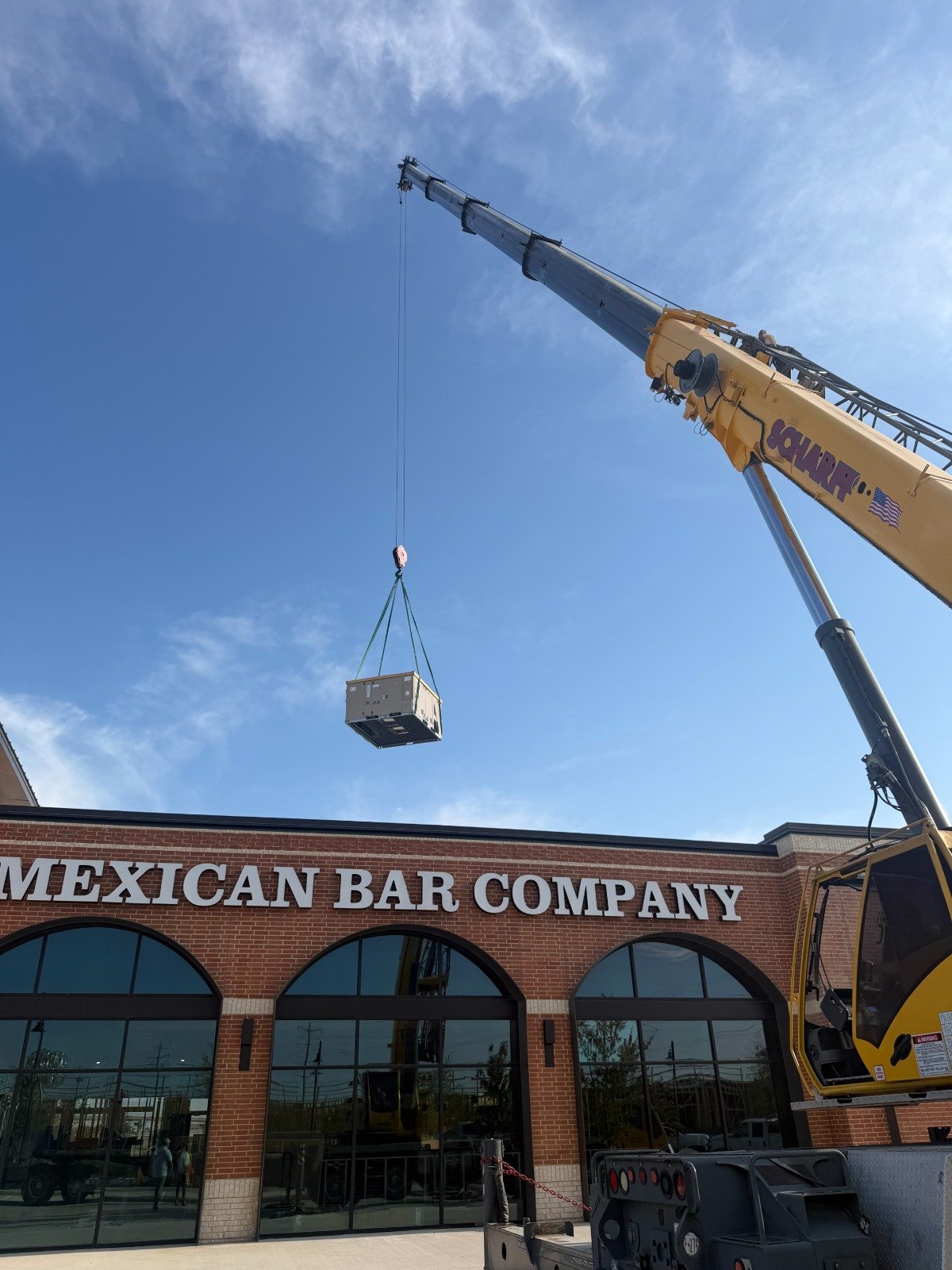 Commercial AC system maintenance project completed by Cross Air