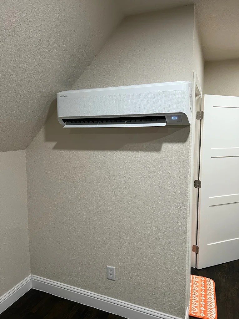 Air conditioning installation project by Cross Air in Melissa, TX